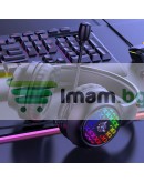 Слушалки Onikuma X7 Pro, За компютър, Микрофон, Подсветка, 3.5mm, USB, Черен - 20774 Слушалки Onikuma X7 Pro, За компютър, Микрофон, Подсветка, 3.5mm, USB, Черен - 20774