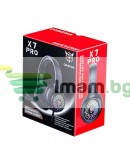 Слушалки Onikuma X7 Pro, За компютър, Микрофон, Подсветка, 3.5mm, USB, Черен - 20774 Слушалки Onikuma X7 Pro, За компютър, Микрофон, Подсветка, 3.5mm, USB, Черен - 20774