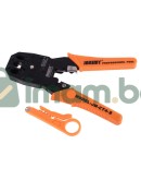Клещи за кримпване, Jakemy CT4-3, За 4P,6P и 8P конектори - 17602
