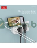 Универсален преходник - зарядно Earldom ES-SC18, 2xUSB, 1xType-C, Шуко, Бял - 40524 Универсален преходник - зарядно Earldom ES-SC18, 2xUSB, 1xType-C, Шуко, Бял - 40524