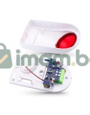 Смарт сирена PST-TS106, Външен монтаж, Wi-Fi, Tuya Smart, Бял - 91012 Смарт сирена PST-TS106, Външен монтаж, Wi-Fi, Tuya Smart, Бял - 91012