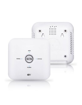 Смарт алармена система PST-10GDT, 5в1, GSM, Wi-Fi, Tuya Smart, Бял - 91013