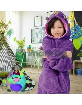 Суичър и плюшена играчка 2в1