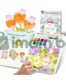Книжка за оцветяване с водни бои, Домашни любимци
