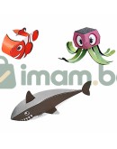 3D Оригами, Морски животни
