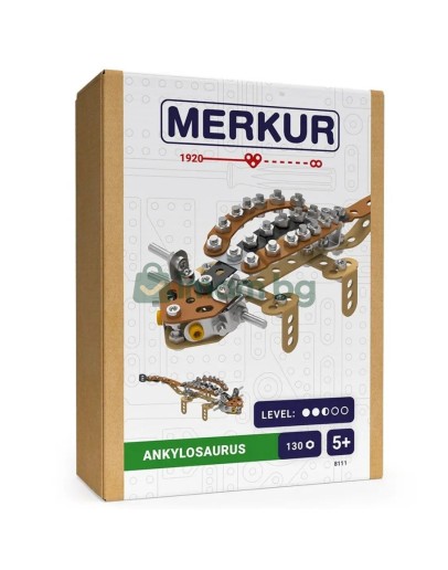 Merkur - DINO - Ankylosaurus, 130 pieces