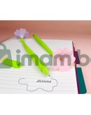 Силиконова гел химикалка с цвете Силиконова гел химикалка с цвете