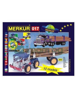 Merkur 017, Камиони, 10 в 1, 202 части