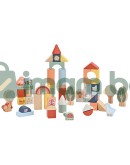 Дървен конструктор „Моята ферма“, 50 части Дървен конструктор „Моята ферма“, 50 части
