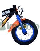 Детски велосипед с помощни колела, Hot Wheels,12 инча