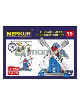 Merkur 019, Мелница, 10 в 1, 181 части