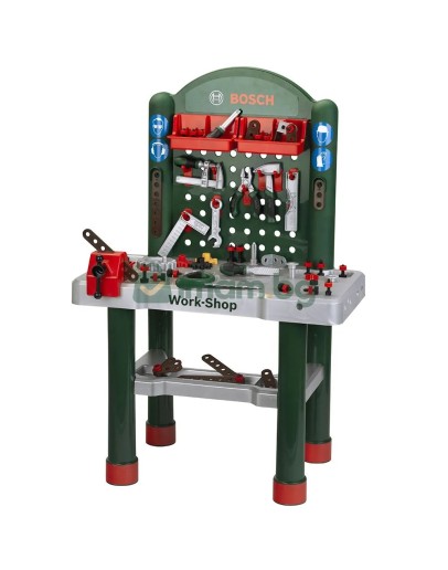 Голяма детска работилница Bosch с 82 аксесоара