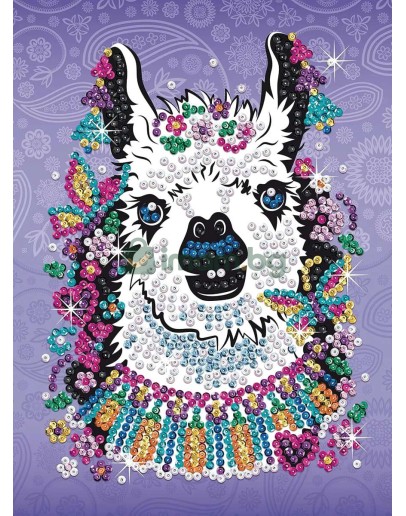 Изкуство с пайети, CRAFT TEEN, Лама