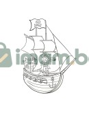 Книжка за оцветяване, Пирати