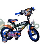 Детски велосипед с помощни колела, Hot Wheels,12 инча