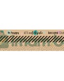 Tиксо WASHI TAPE, крафт хартия, Рожден ден I