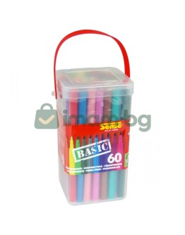 Флумастeри BASIC - 60 бр.