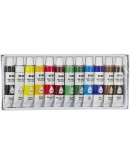Акварелни бои, 12x12 ml