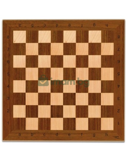 Дървена дъска за шах, 33x33 см