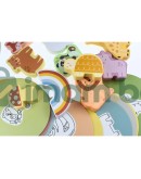 Дървена игра за тактилни усещания