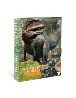 Творческа скреч книга, Динозаври