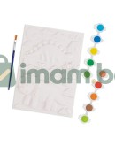 Комплект за рисуване на релефна картина, Динозаври