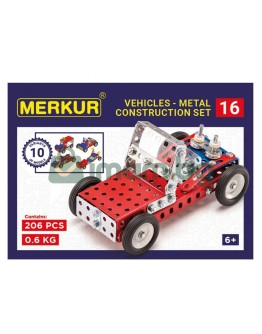 Merkur 016, Бъгита, 10 в 1, 205 части