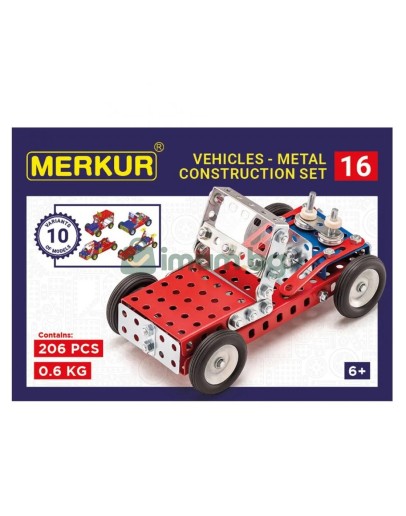 Merkur 016, Бъгита, 10 в 1, 205 части
