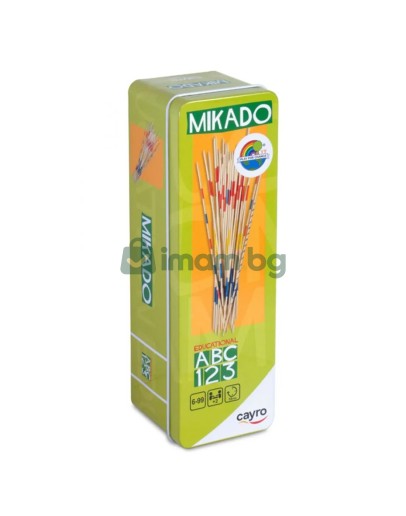 Микадо в метална кутия