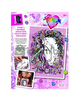 Изкуство с пайети, CRAFT TEEN, Unicorn
