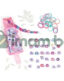 Комплект за плетене на гривни с мъниста и ластици, Rainbow Loom Комплект за плетене на гривни с мъниста и ластици, Rainbow Loom
