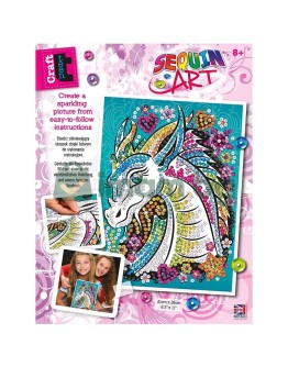 Изкуство с пайети, CRAFT TEEN, Дракон