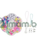 Комплект талисмани и мъниста, Rainbow Smile, 349 части
