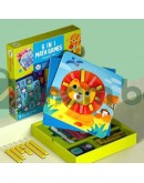 Комплект с игри, Забавна математика, 6 в 1