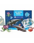 3D Оригами, Морски животни