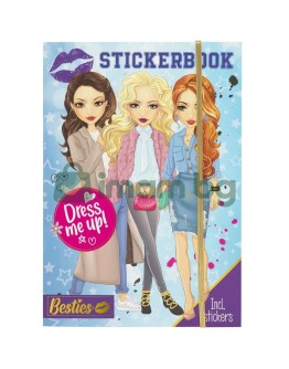Книжка със стикери Besties