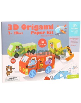 Комплект 3D оригами, Транспорт