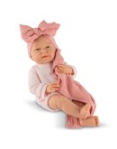 Кукла бебе Мати с розово плетено гащеризонче и одеялце., 40 см Кукла бебе Мати с розово плетено гащеризонче и одеялце., 40 см