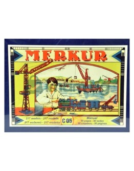 Merkur C05, Голям класически комплект за ретро конструкции, 339 части