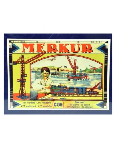Merkur C05, Голям класически комплект за ретро конструкции, 339 части