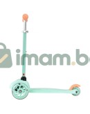 BOLDCUBE, Сгъваема тротинетка с три колела, ментово зелена BOLDCUBE, Сгъваема тротинетка с три колела, ментово зелена