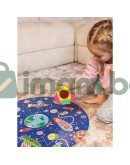 Кръгъл светещ пъзел, 25 XXL части, Космос Кръгъл светещ пъзел, 25 XXL части, Космос