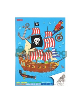 Книжка за оцветяване, Пирати