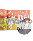 Голяма книга за рисуване и оцветяване, розова