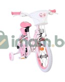 Детски велосипед с помощни колела, Hello Kitty, 14 инча