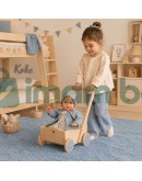 Кукла-бебе Коке с нежен комплект в небесносиньо, 36 см