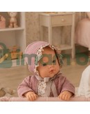 Кукла-бебе Коке с нежен комплект и шапчица в ягодово розово Кукла-бебе Коке с нежен комплект и шапчица в ягодово розово