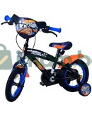 Детски велосипед с помощни колела, Hot Wheels,12 инча
