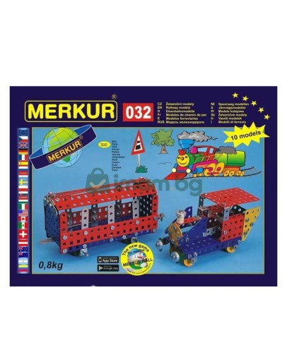 Merkur 032, Локомотиви, 10 в 1, 300 части