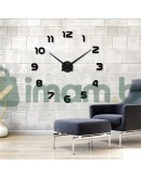 3D Стенен часовник с арабски цифри
